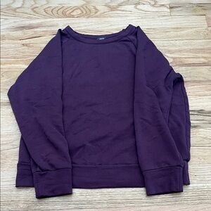 Eddie Bauer Purple Sweatshirt